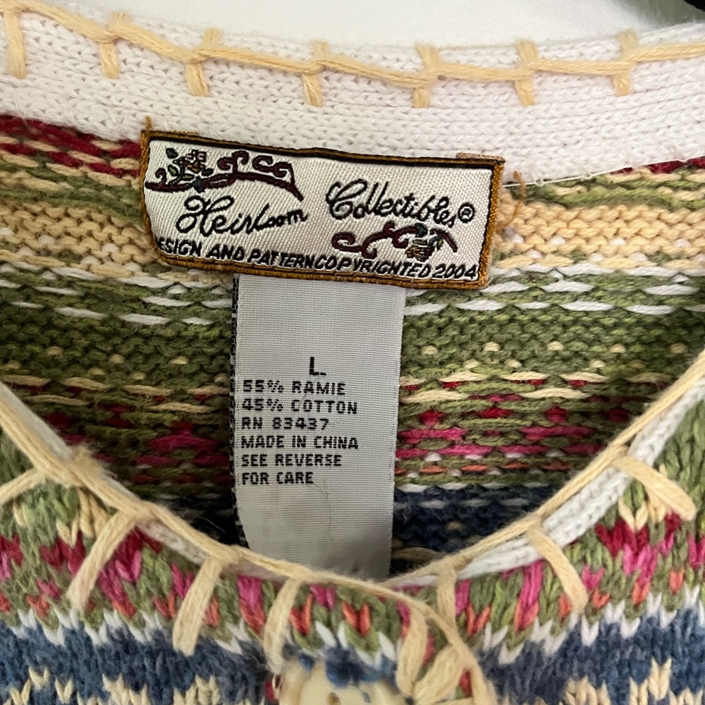 Heirloom Collectibles Vintage Cardigan View 5